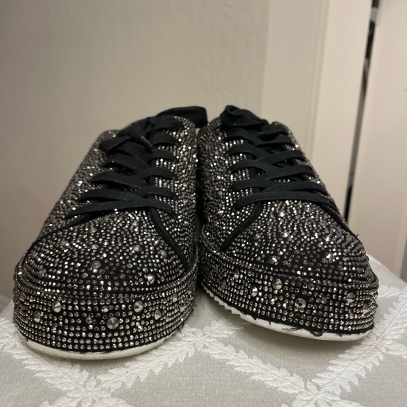 INC International Concepts Shoes - INC “Lolaf Pewter Bling” Size 10 Tennis Shoes